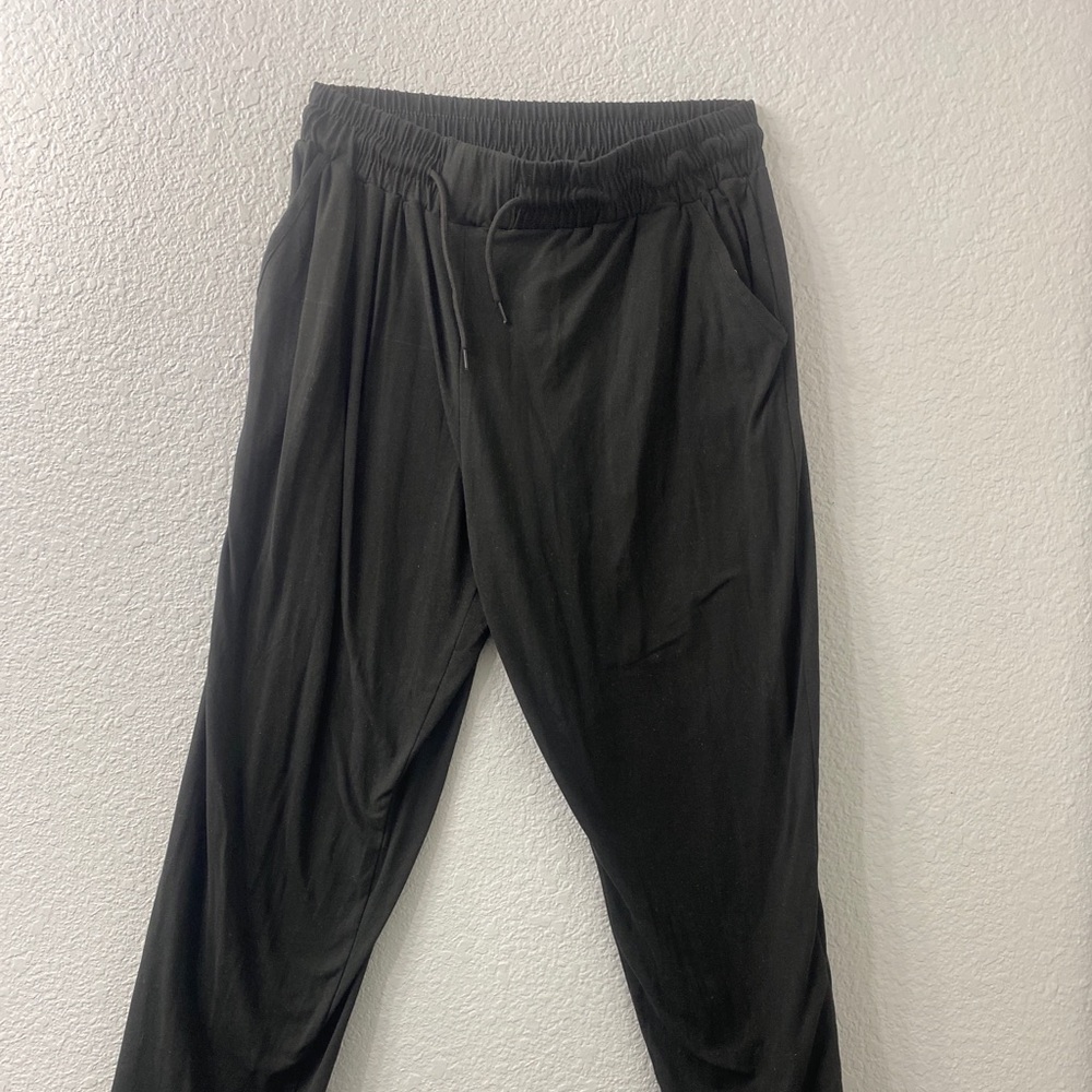 Black joggers
